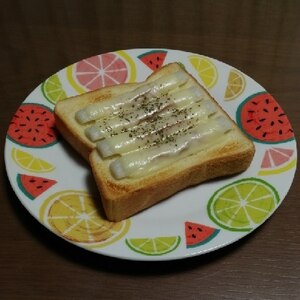 トーストで作る簡単ちくわパン